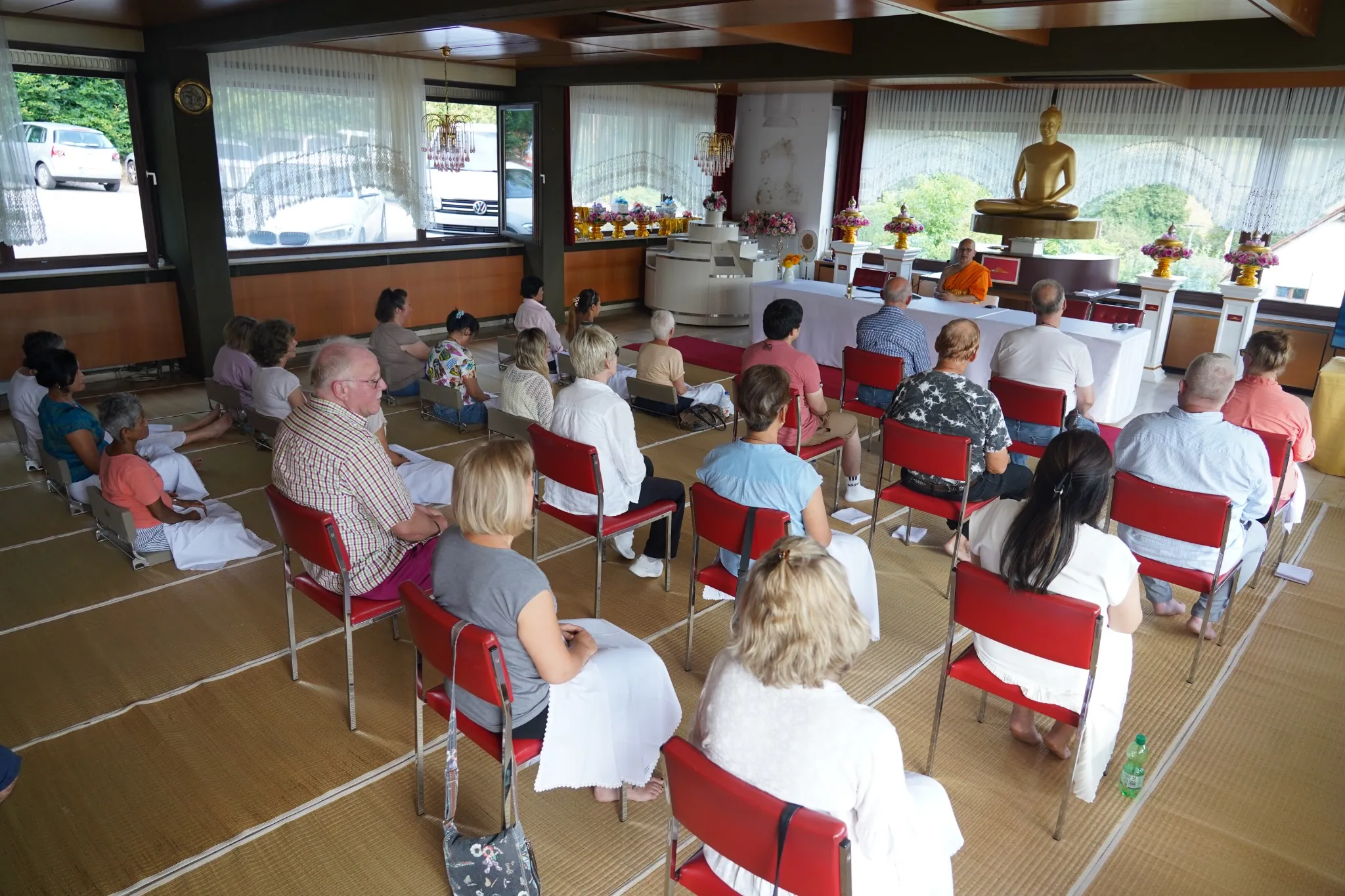 Dhamma und Meditation im Wat