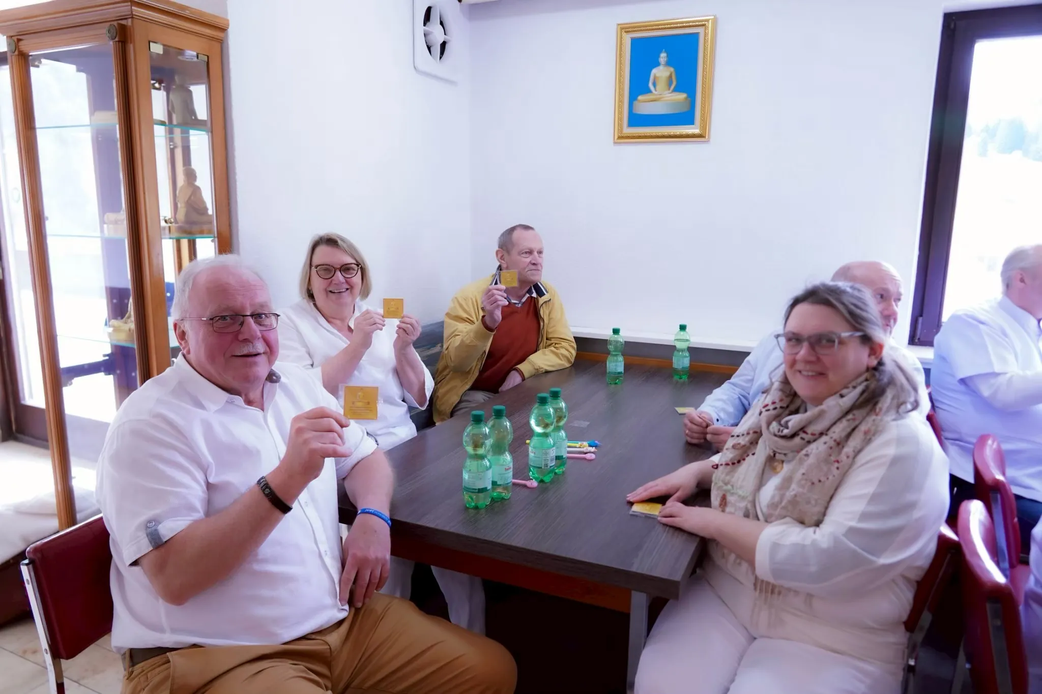 Gemeinschaft im Wat Buddha Heilbronn